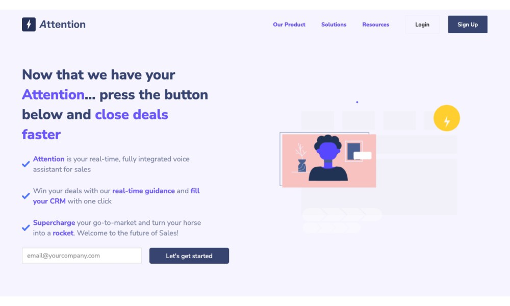 Attention - AI for Sales