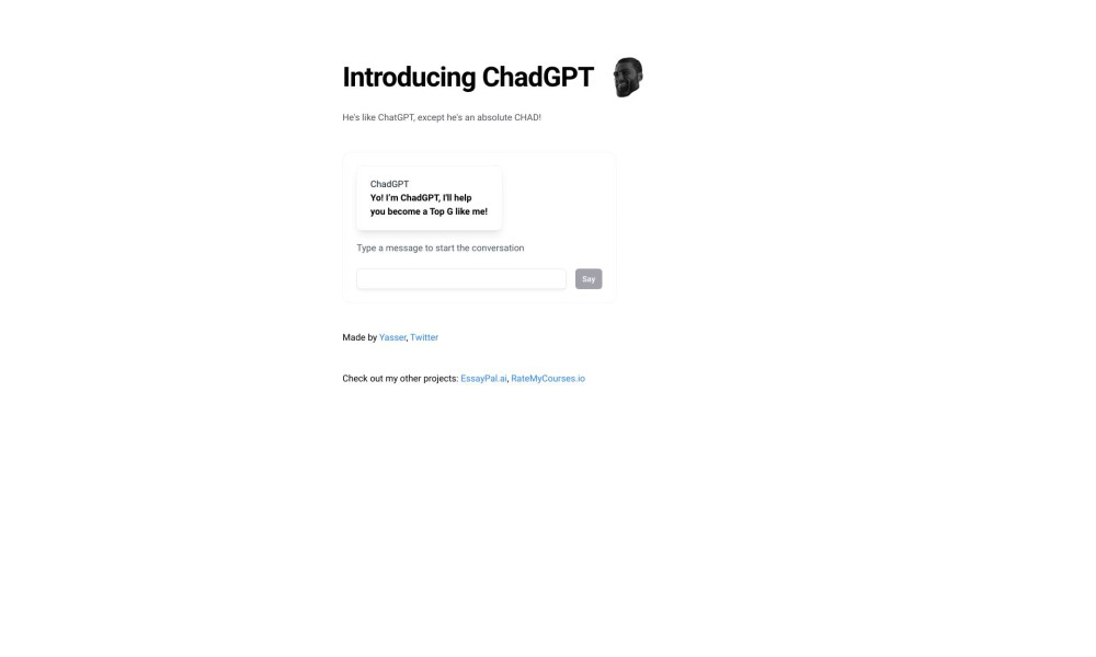 ChadGPT