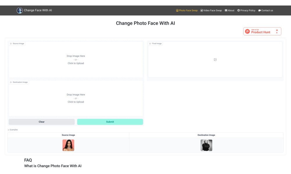 Change Face With AI