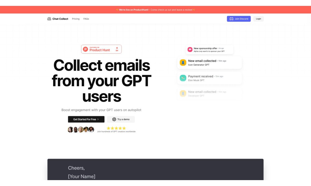 Chat Collect