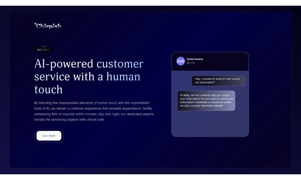 Chirpish AI