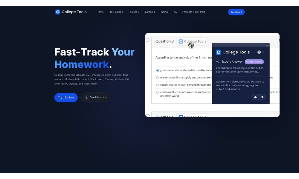 College Tools: Fast-track Your Homework