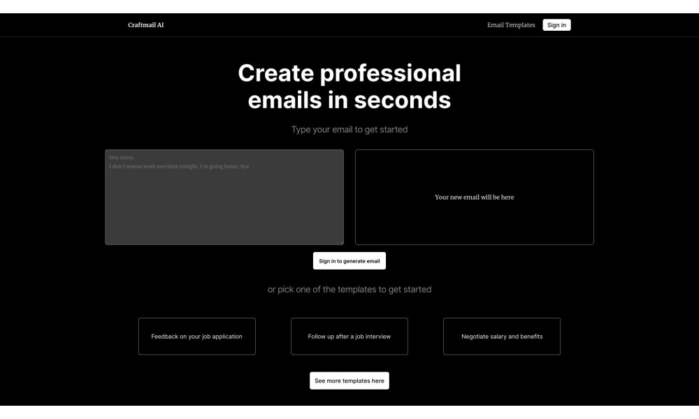 Craftmail AI