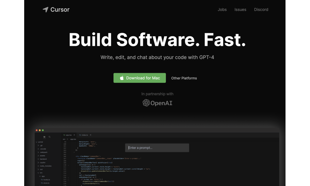 Cursor - The AI-first Code Editor