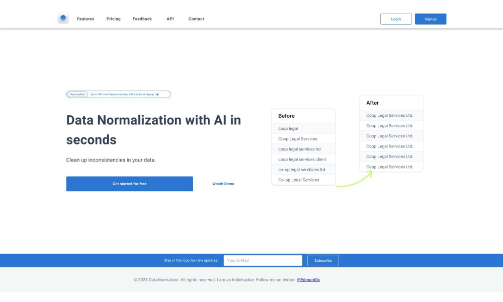 Data Normalizer