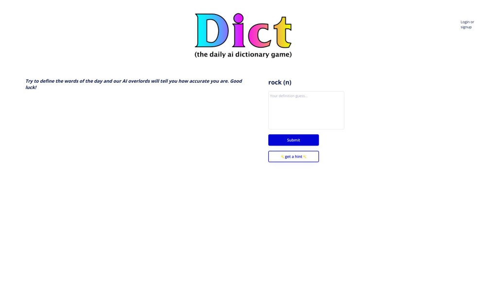 Dict