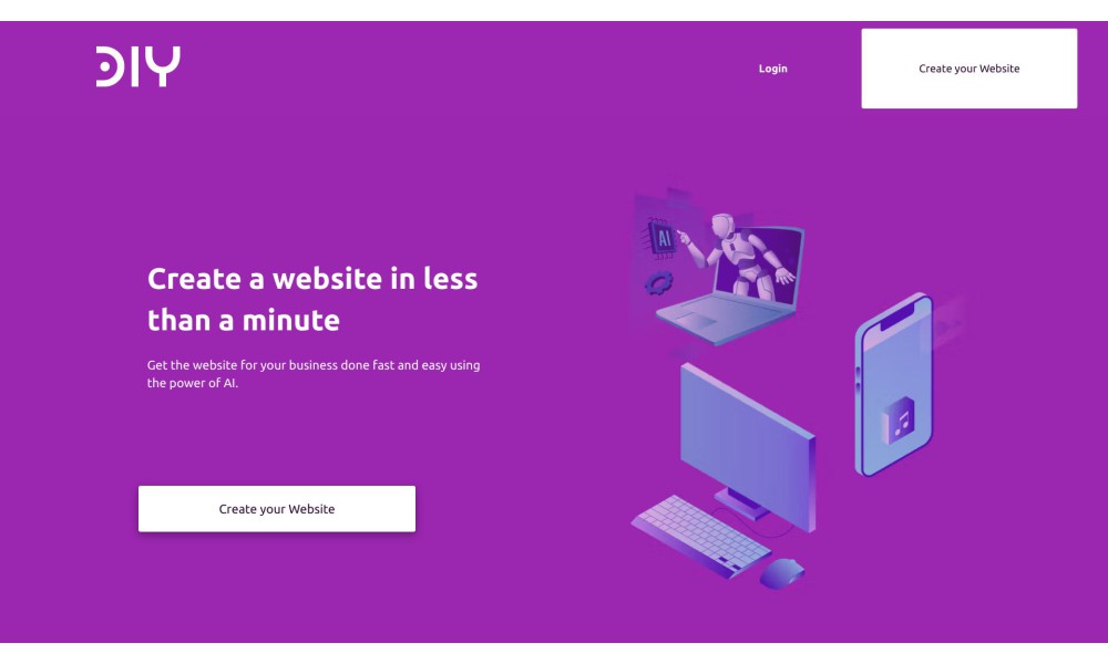 DIY Websites AI