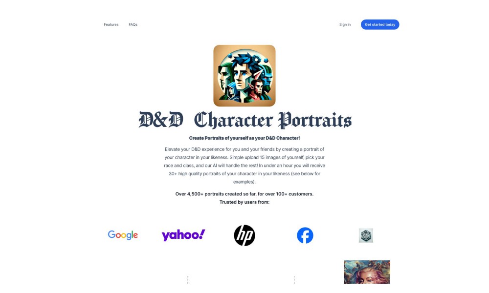 D&D Character Portraits