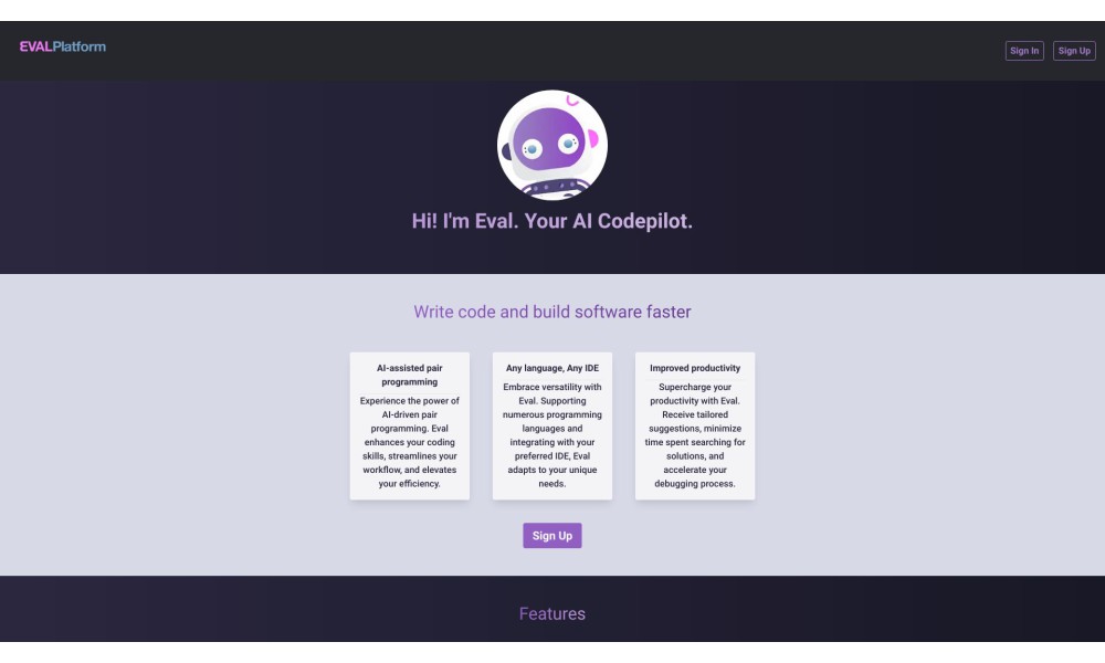 Eval - Your AI Codepilot