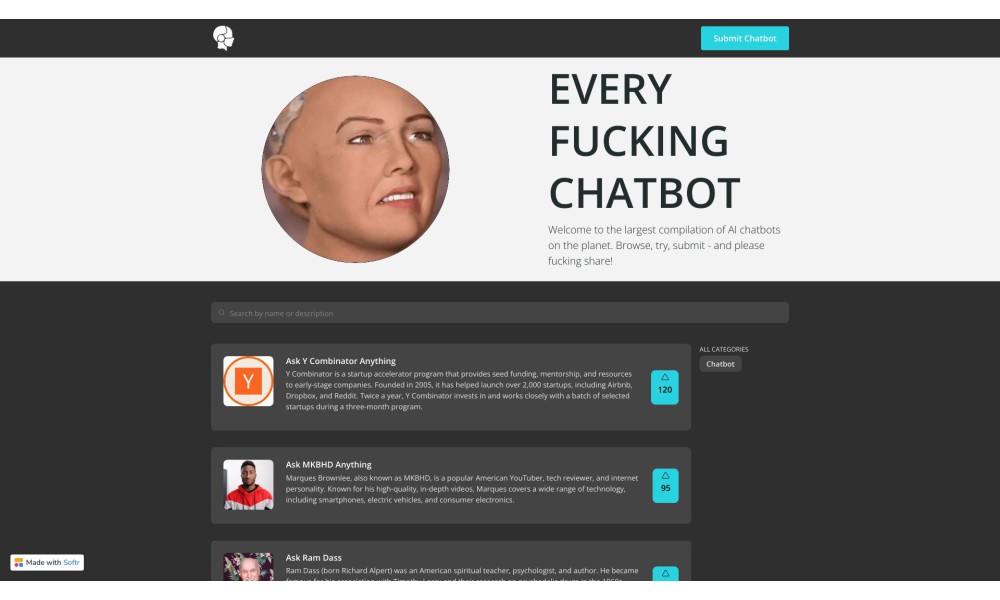 Every Fucking Chatbot