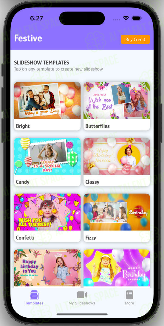 Festive Slideshow Maker - Image 1
