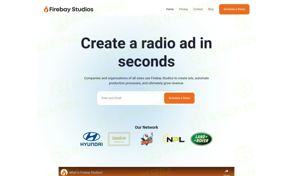 Firebay Studios | AI Audio Studio - Image 1