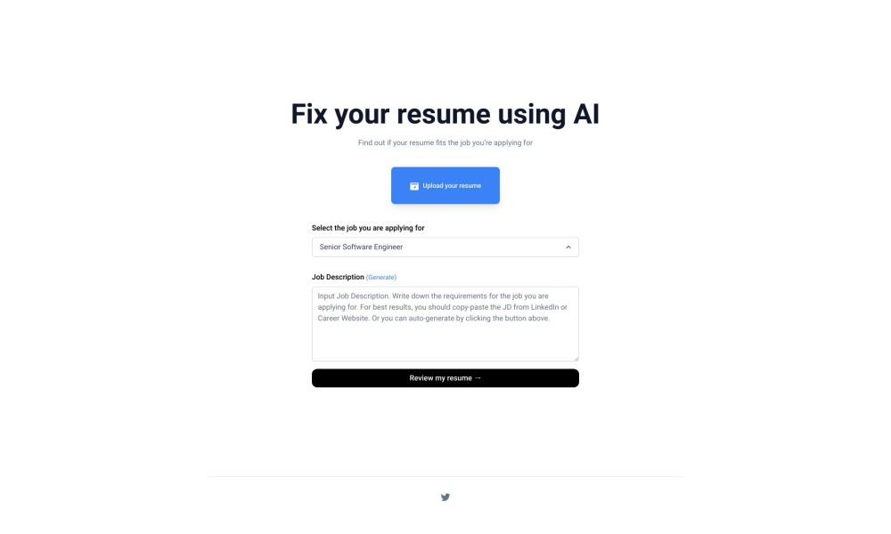 Resume Reviewer