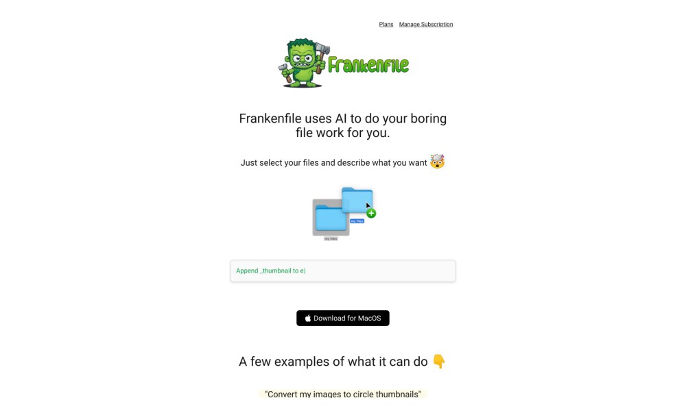 Frankenfile