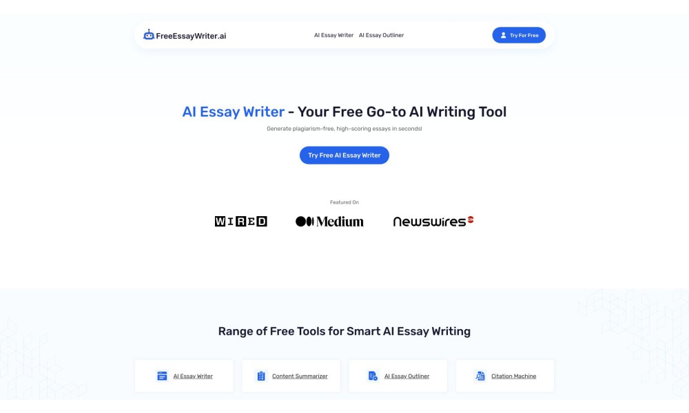 FreeEssayWriter.ai