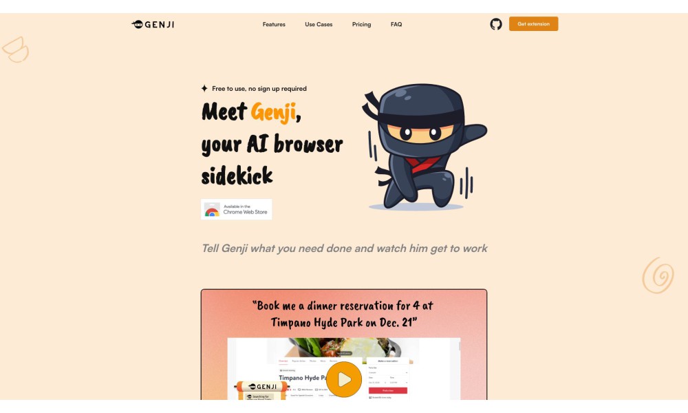 Genji - AI Browser Assistant