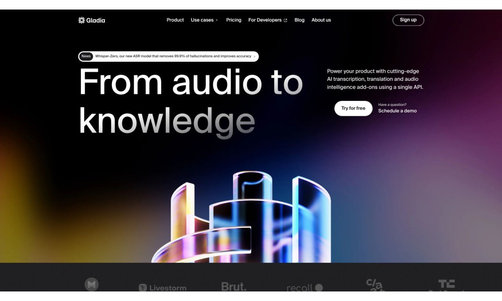 Gladia I Speech-to-Text API