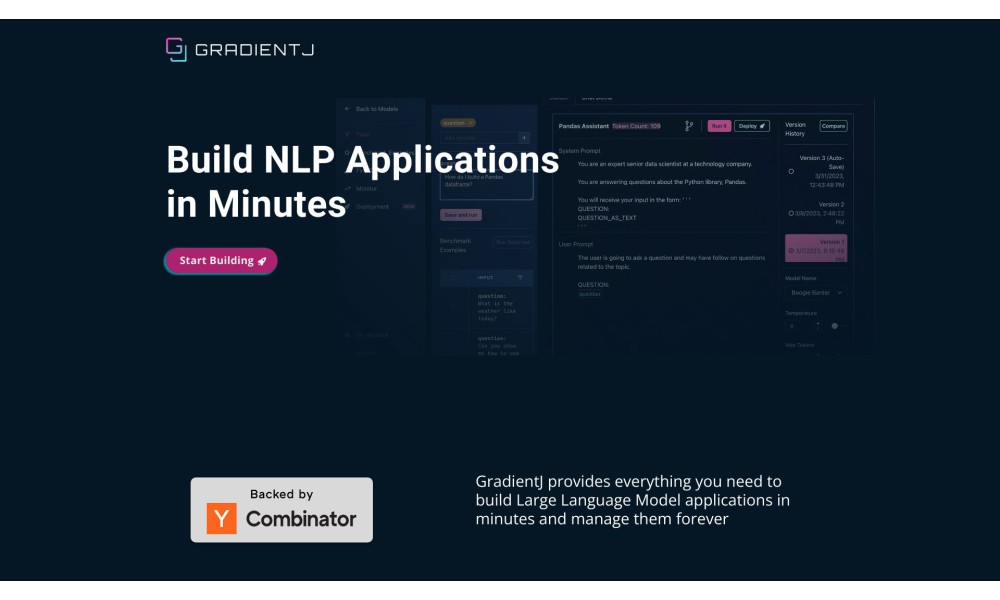 GradientJ - Build NLP Fast