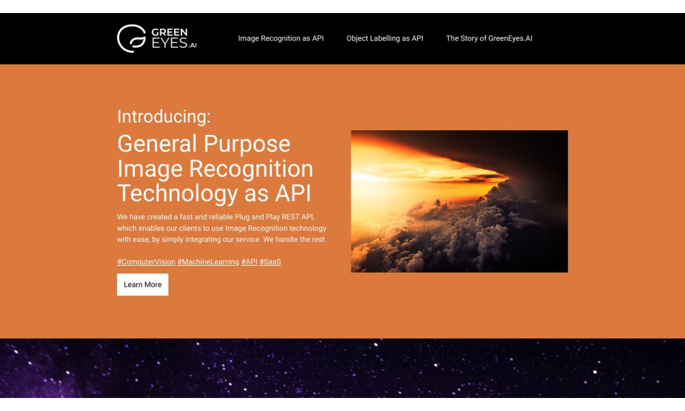 GreenEyes.AI - Computer Vision APIs and Products - GreenEyes Artificial Intelligence Services, LLC.