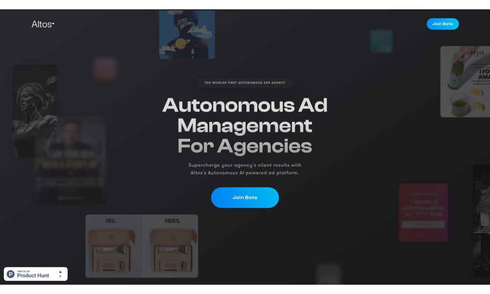 Altos - Autonomous Ad Management For Agencies