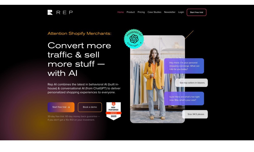Rep AI Home