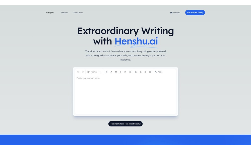 Henshu - Writing Made Extraordinary