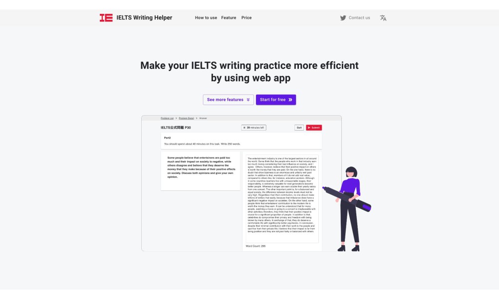 IELTS Writing Helper
