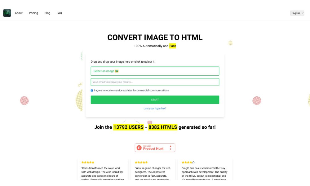 Img2html
