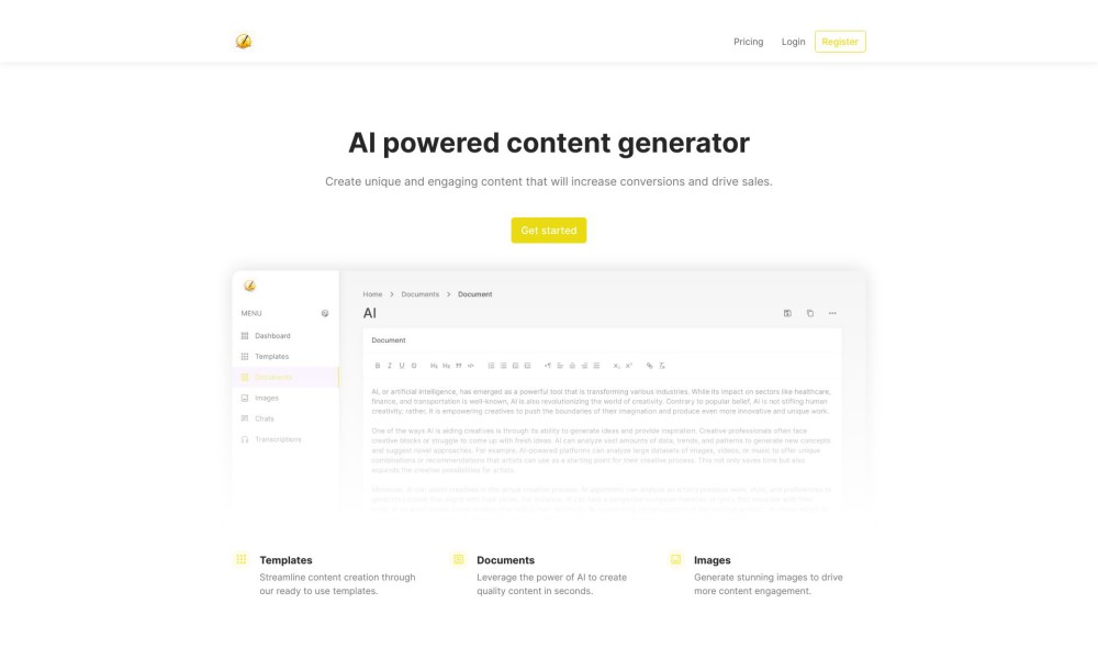 Jotters Pad - Premium Writing Made Effortless with AI