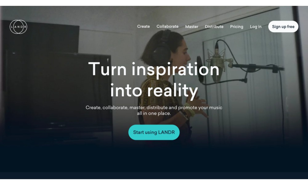 LANDR: Creative Tools for Musicians