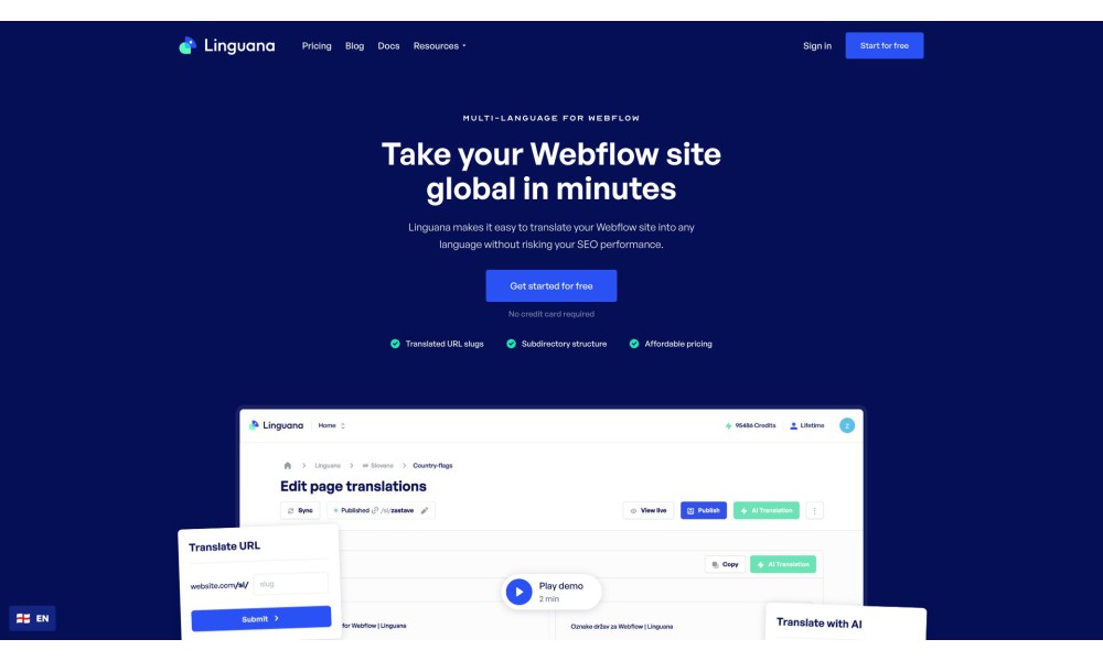 Linguana - Multi-language for Framer and Webflow