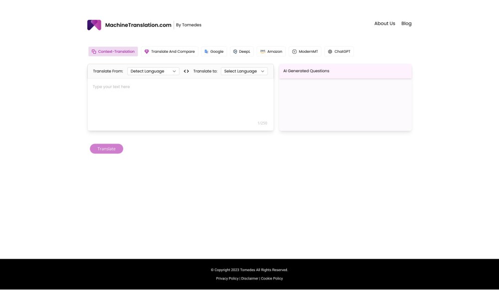 MachineTranslation.com