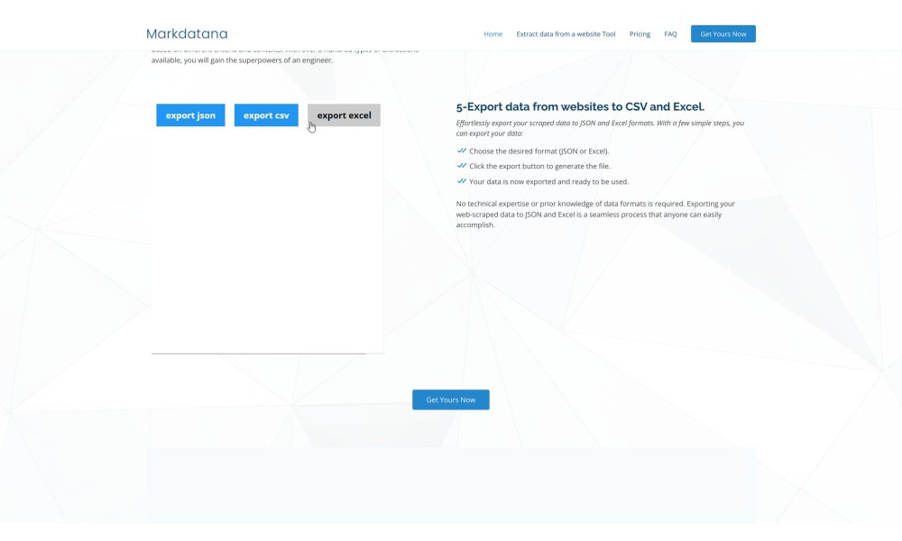 ChatGPT-powered Data Extraction Tool