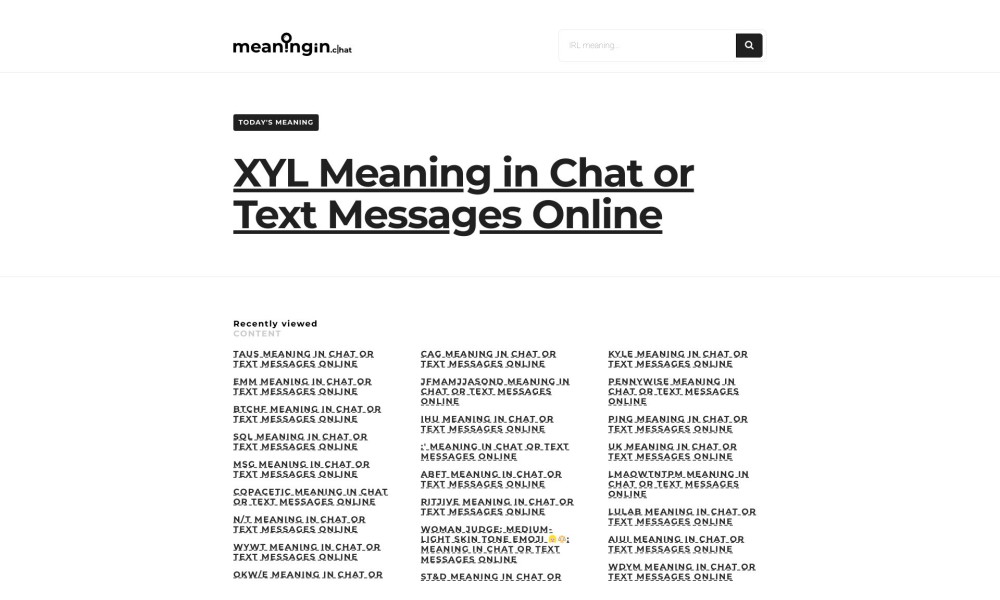 MeaningIn.Chat