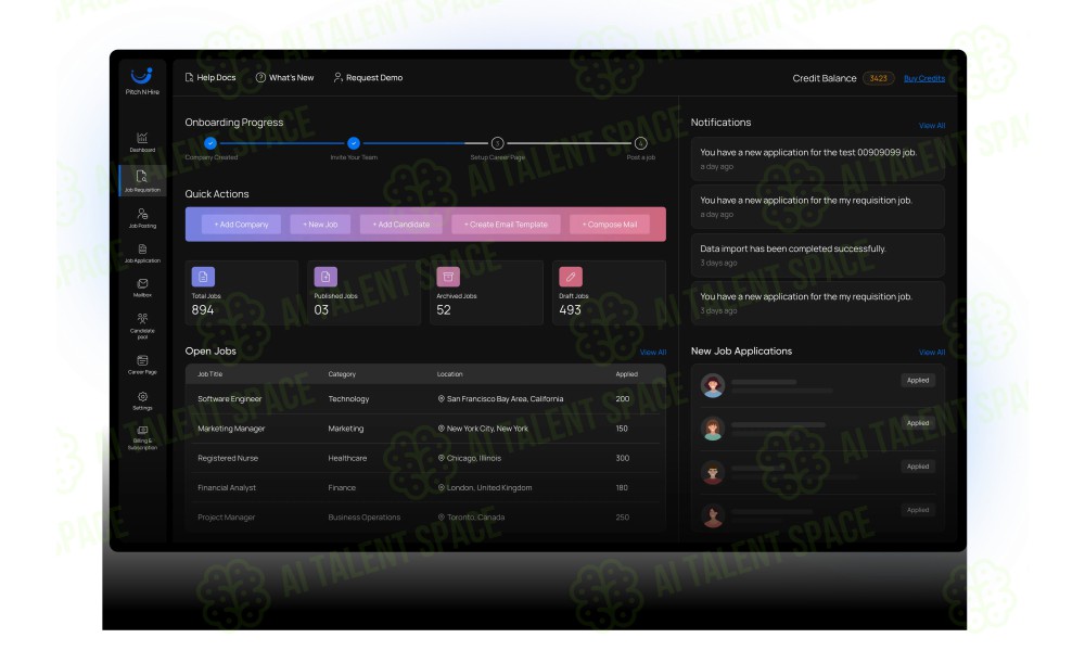 Pitch N Hire - Image 1