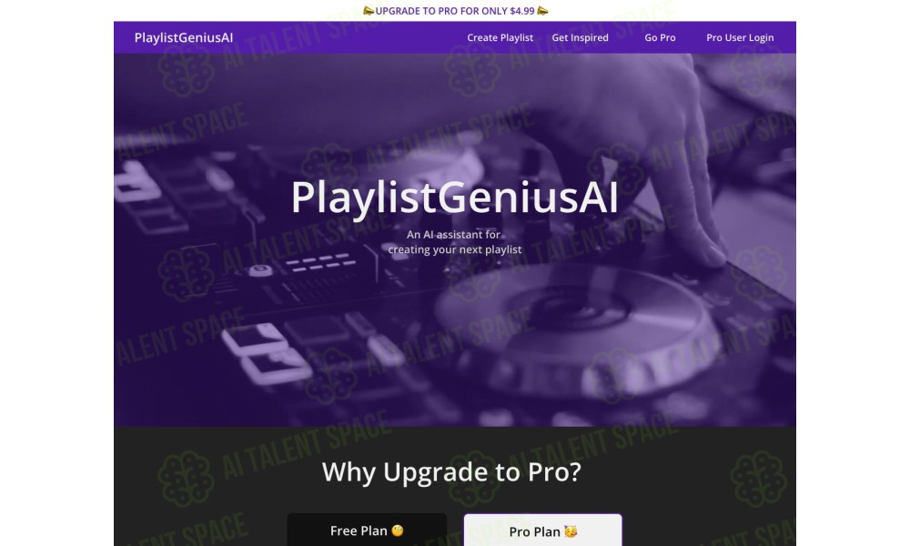 PlaylistGeniusAI - Image 1