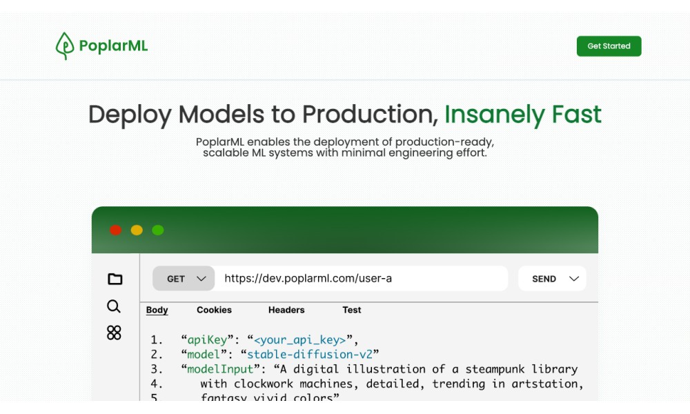 PoplarML - Deploy Models to Production