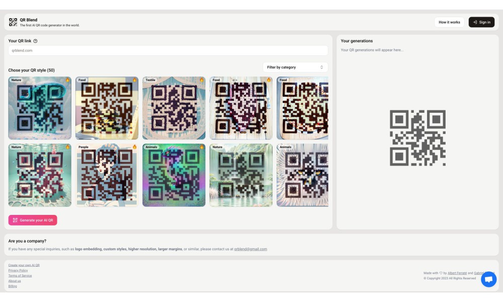 QR Blend