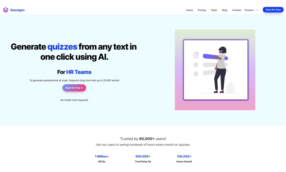 Questgen - AI Powered Quiz Generator