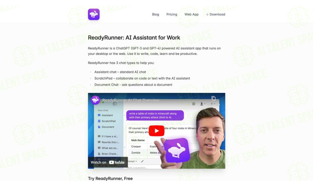 ReadyRunner GPT Chat for Desktop - Image 1