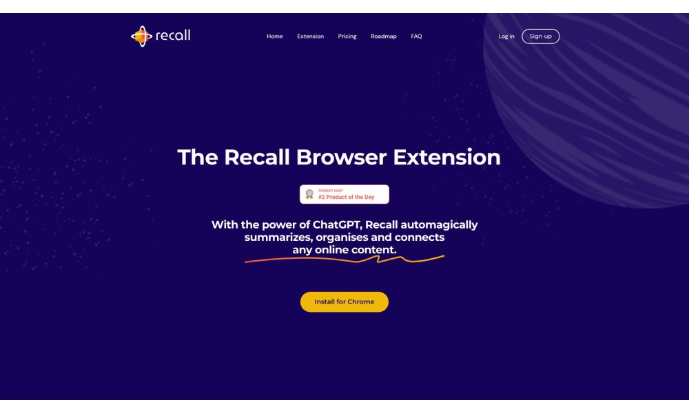 Recall - Your AI-powered knowledge base