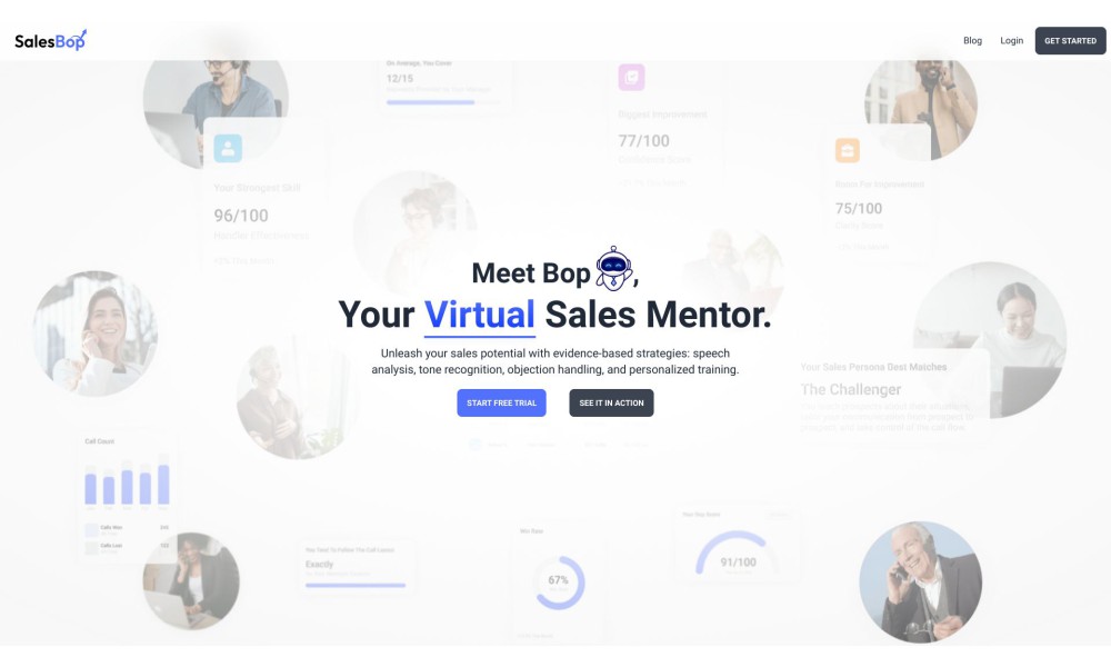 SalesBop - AI Powered Sales Coach