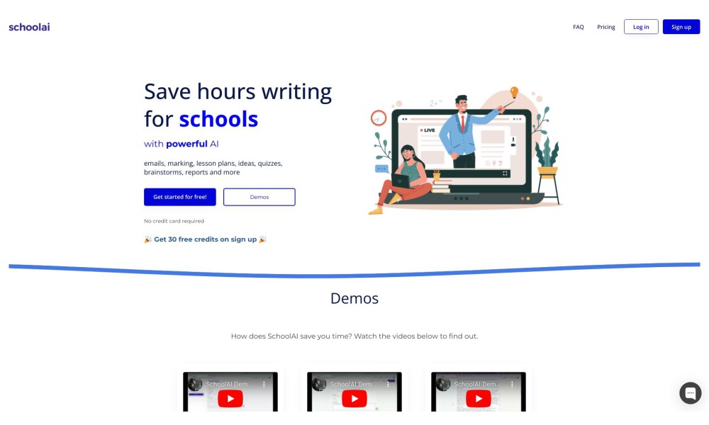 SchoolAI - The Ultimate AI Writer for Schools