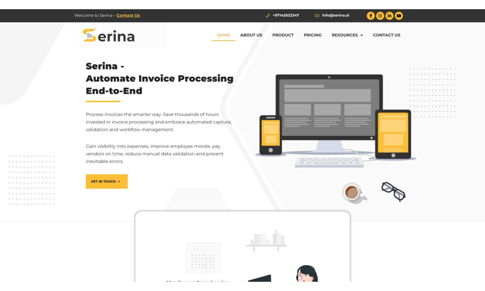 Serina - Automate Invoice Processing