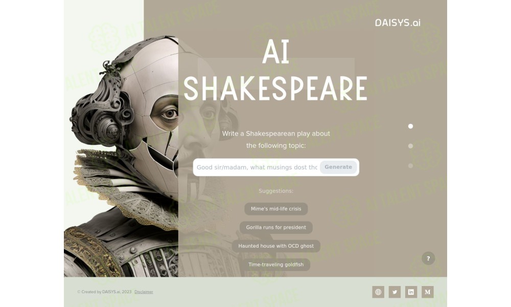 Shakespeare - Your AI Marketing Expert - Image 1