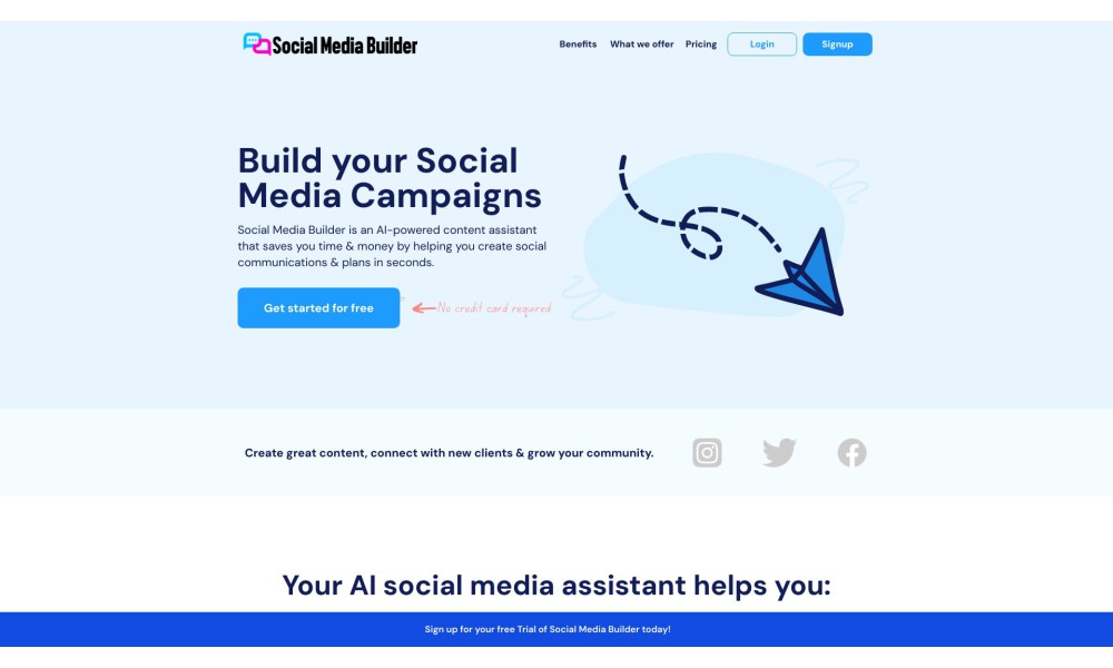 Social Media Builder