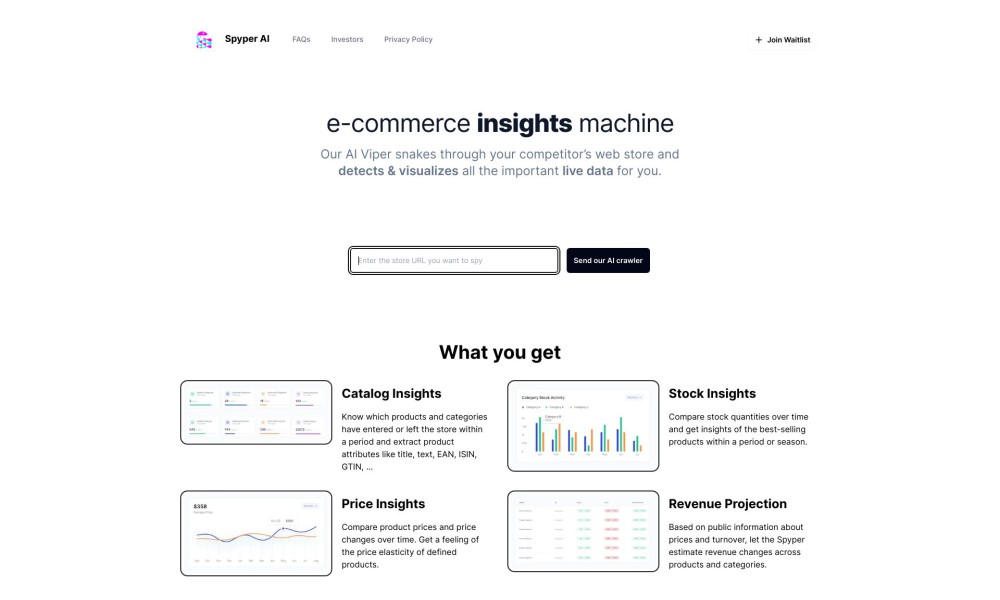 Spyper AI - E-Commerce Insights Machine
