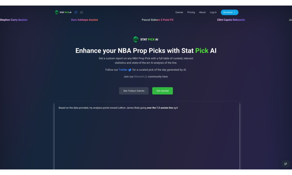 Stat Pick AI