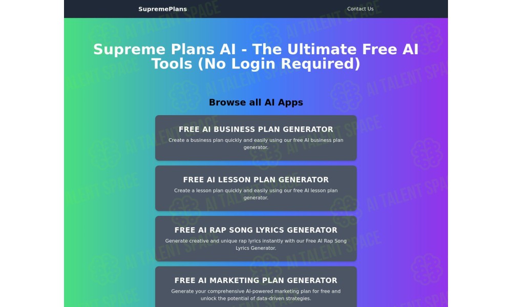 SupremePlans - Image 1
