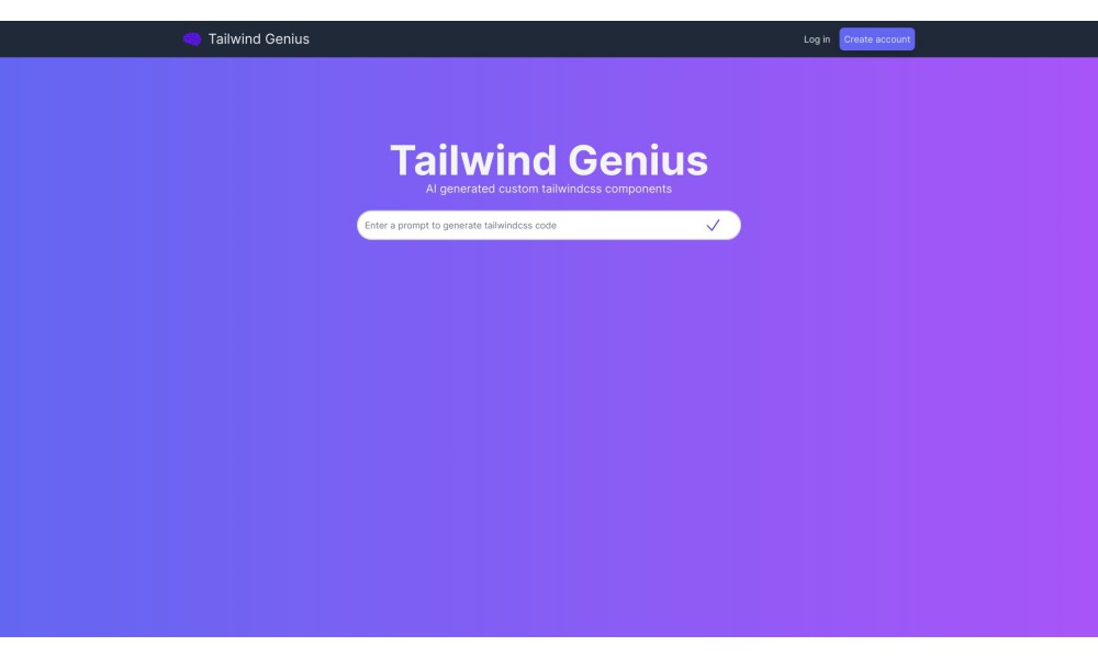 Tailwind Genius